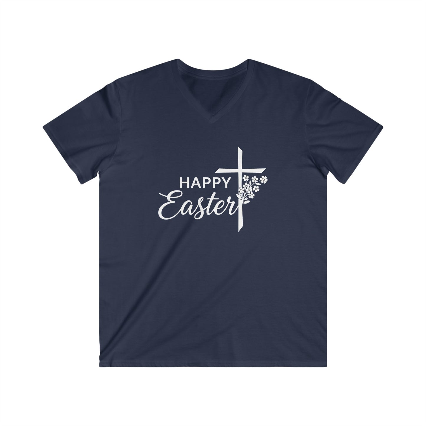 HAPPY EASTER - V-NECK PREMIUM T-SHIRT