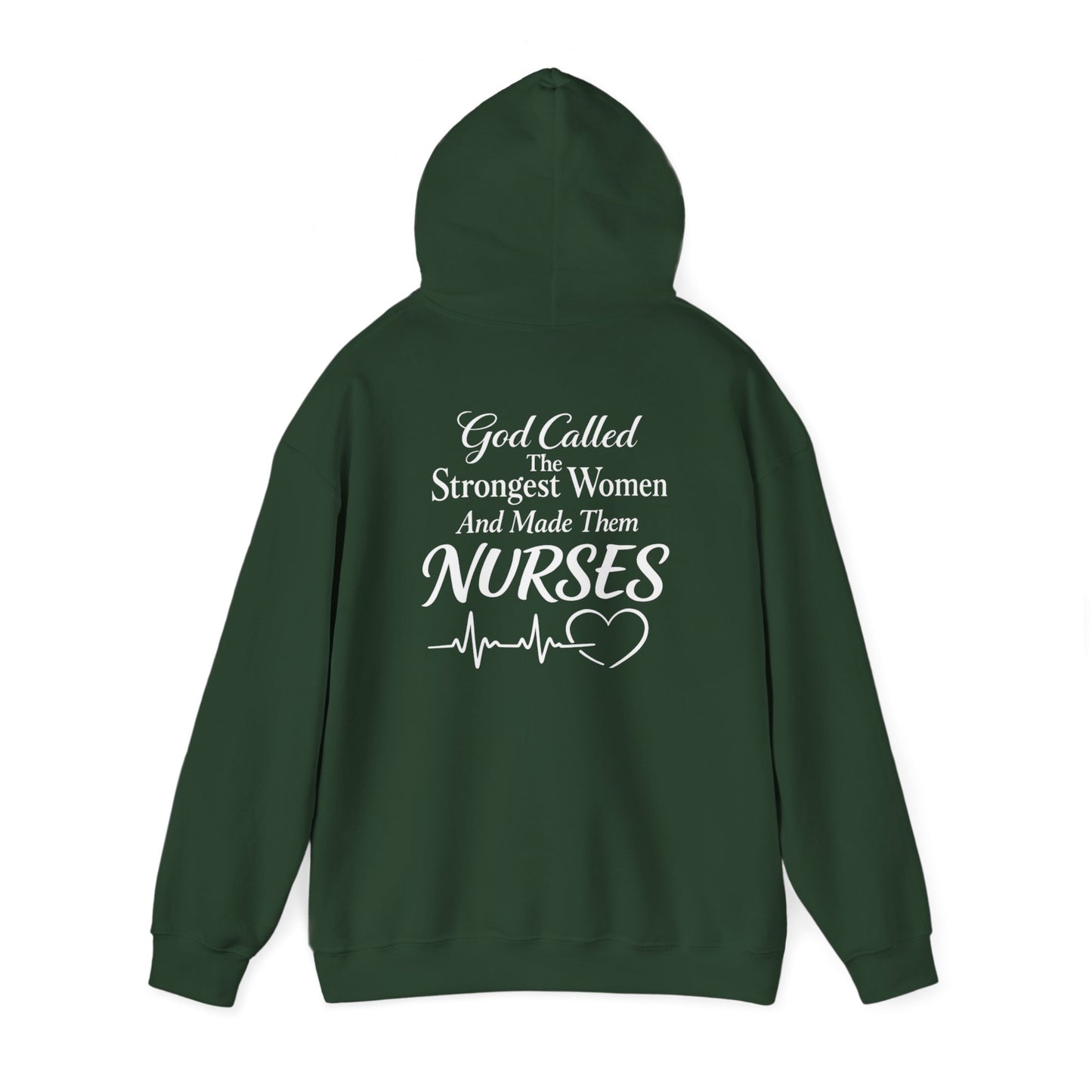 GOD CALLED NURSES - MEDIUM-HEAVY WEIGHT HOODIE