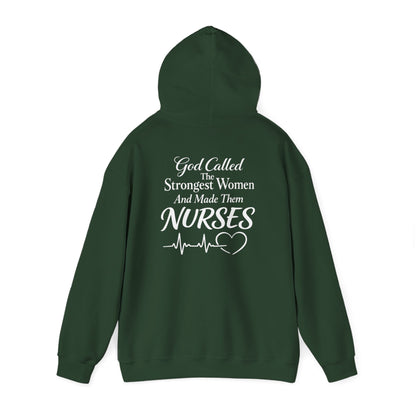 GOD CALLED NURSES - MEDIUM-HEAVY WEIGHT HOODIE