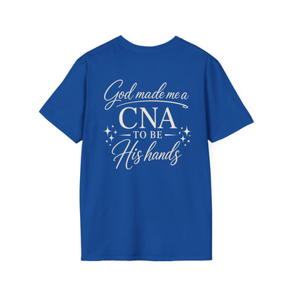 GOD MADE ME A CNA - PREMIUM T-SHIRT