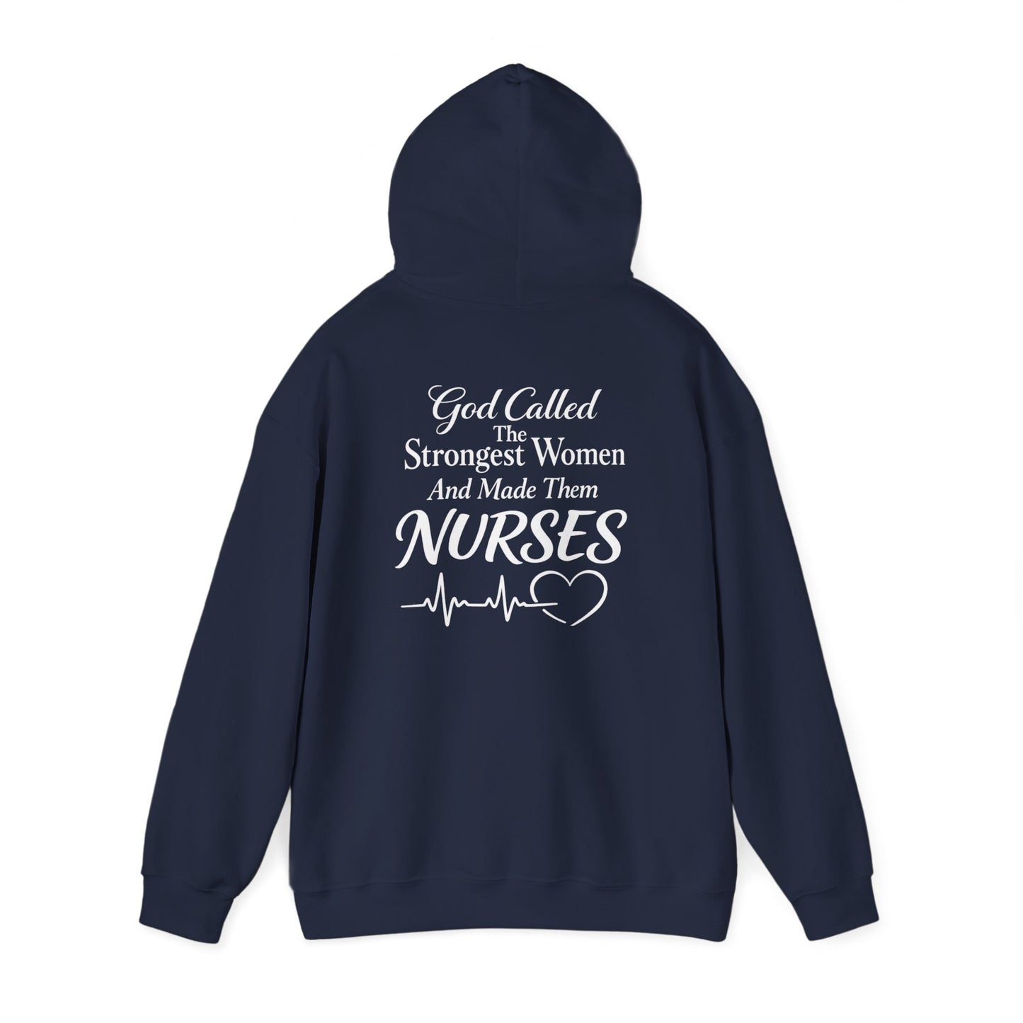 GOD CALLED NURSES - MEDIUM-HEAVY WEIGHT HOODIE