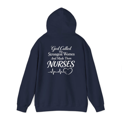GOD CALLED NURSES - MEDIUM-HEAVY WEIGHT HOODIE