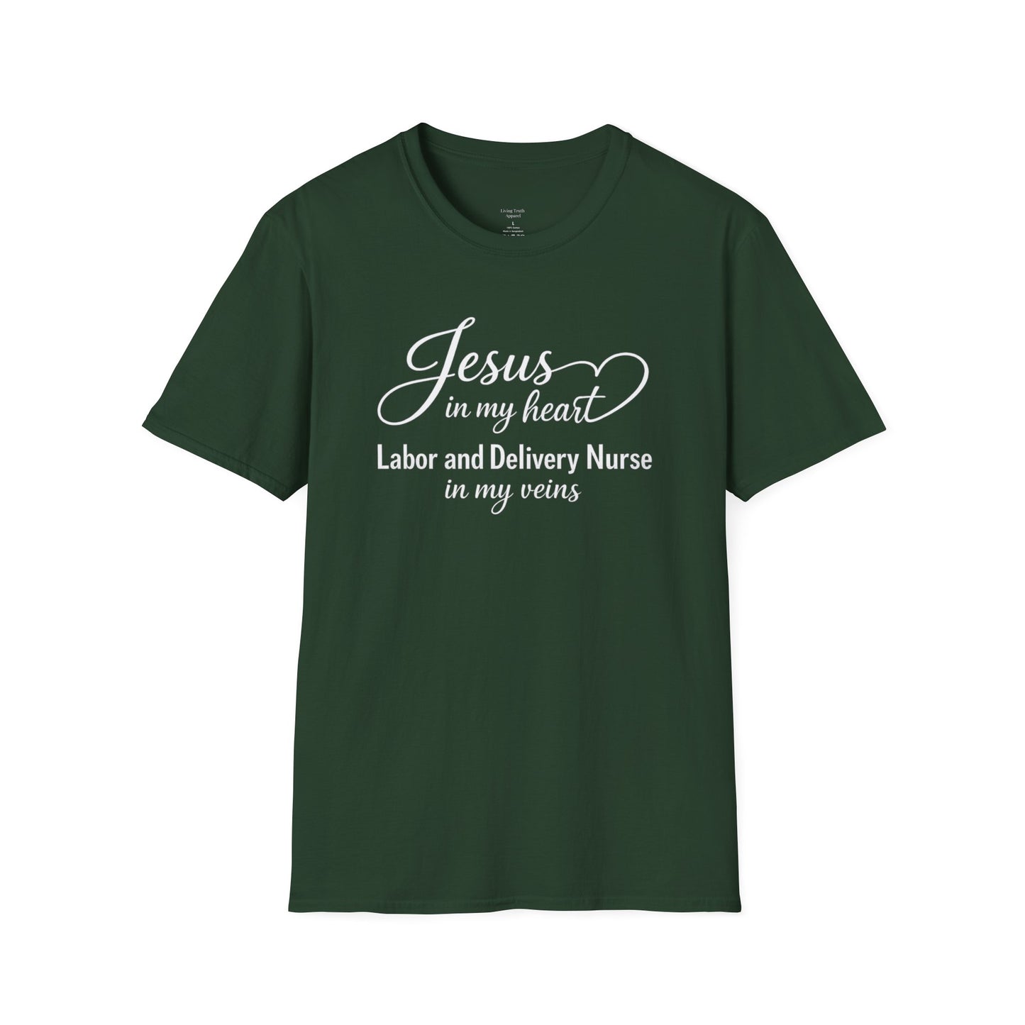 JESUS IN MY HEART - PREMIUM T-SHIRT