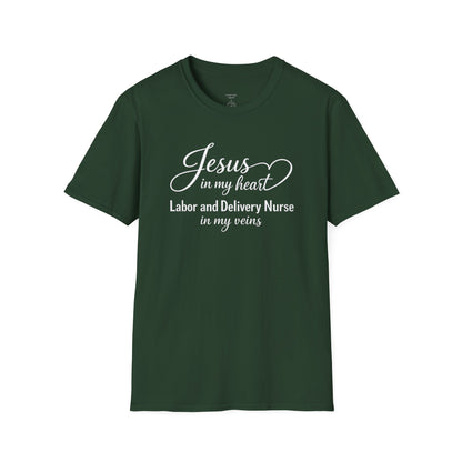 JESUS IN MY HEART - PREMIUM T-SHIRT