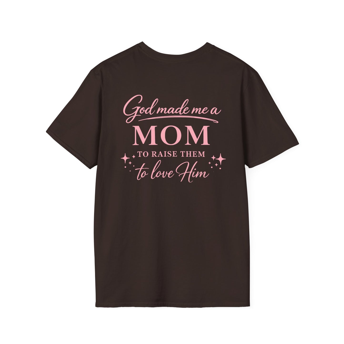 GOD MADE ME A MOM - PREMIUM T-SHIRT