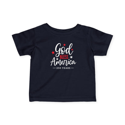 GOD BLESS AMERICA - INFANT PREMIUM T-SHIRT