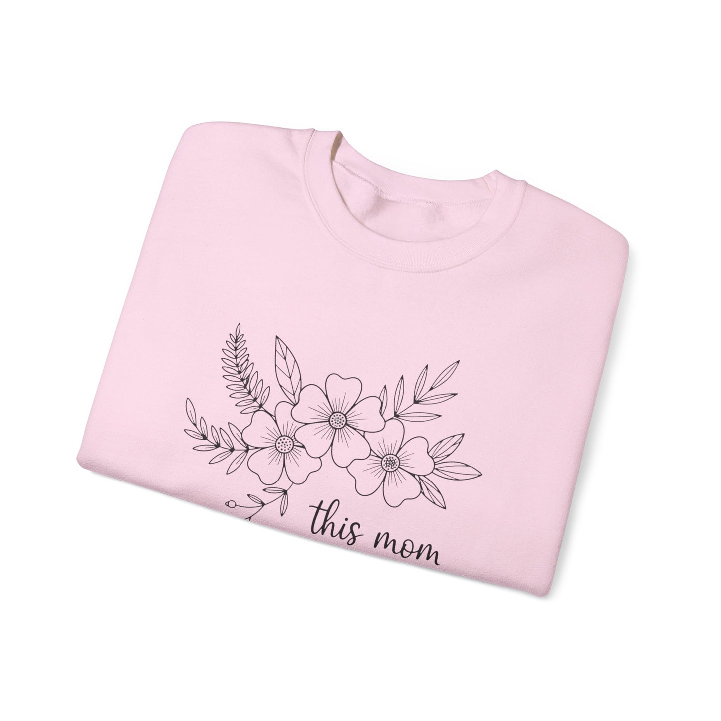 THIS MOM PRAYS - MEDIUM-HEAVY WEIGHT SWEATSHIRT