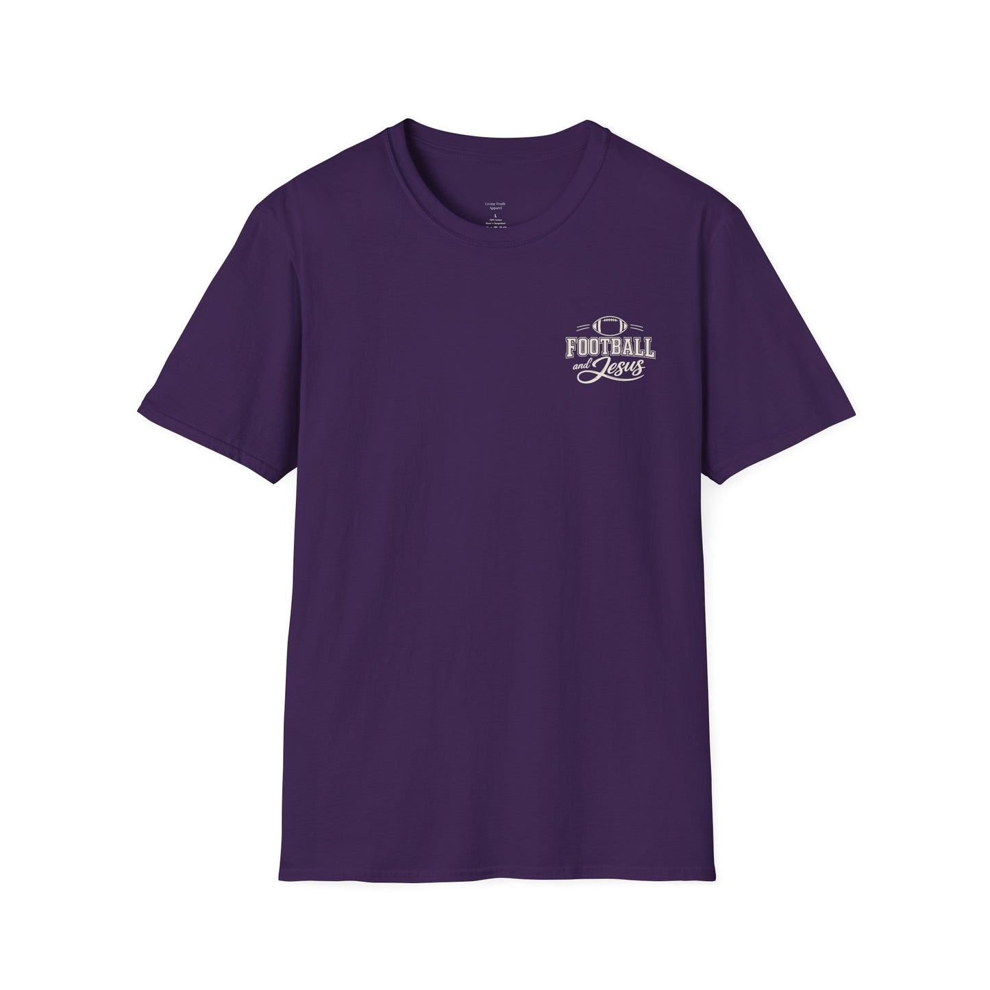SUNDAYS ARE FOR FOOTBALL AND JESUS - PREMIUM T-SHIRT