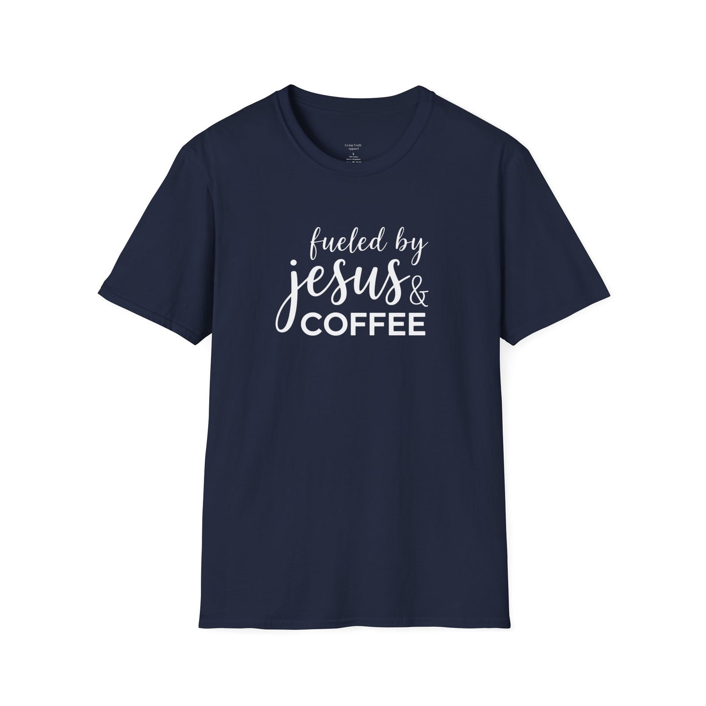 FUELED BY JESUS - PREMIUM T-SHIRT