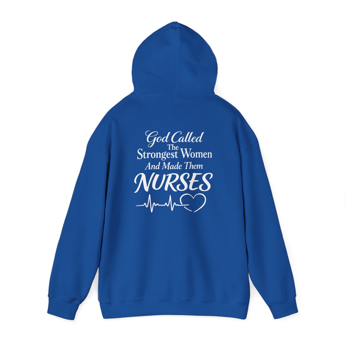 GOD CALLED NURSES - MEDIUM-HEAVY WEIGHT HOODIE