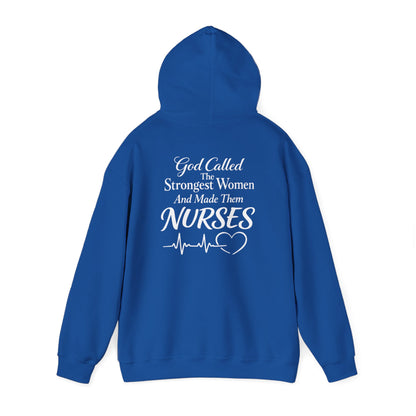 GOD CALLED NURSES - MEDIUM-HEAVY WEIGHT HOODIE