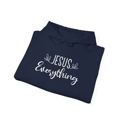 JESUS EVERYTHING - MEDIUM-HEAVY WEIGHT HOODIE
