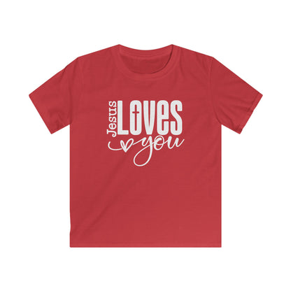 JESUS LOVES YOU - YOUTH PREMIUM T-SHIRT