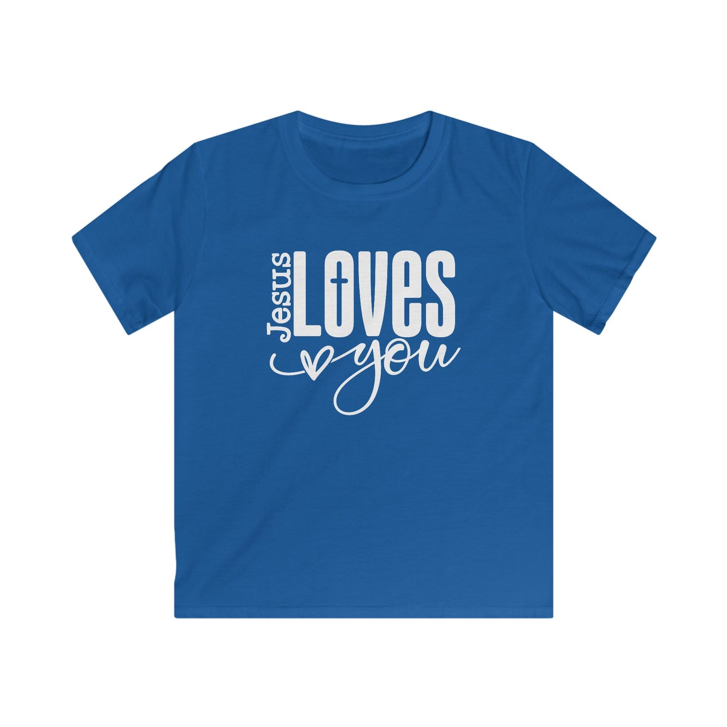 JESUS LOVES YOU - YOUTH PREMIUM T-SHIRT