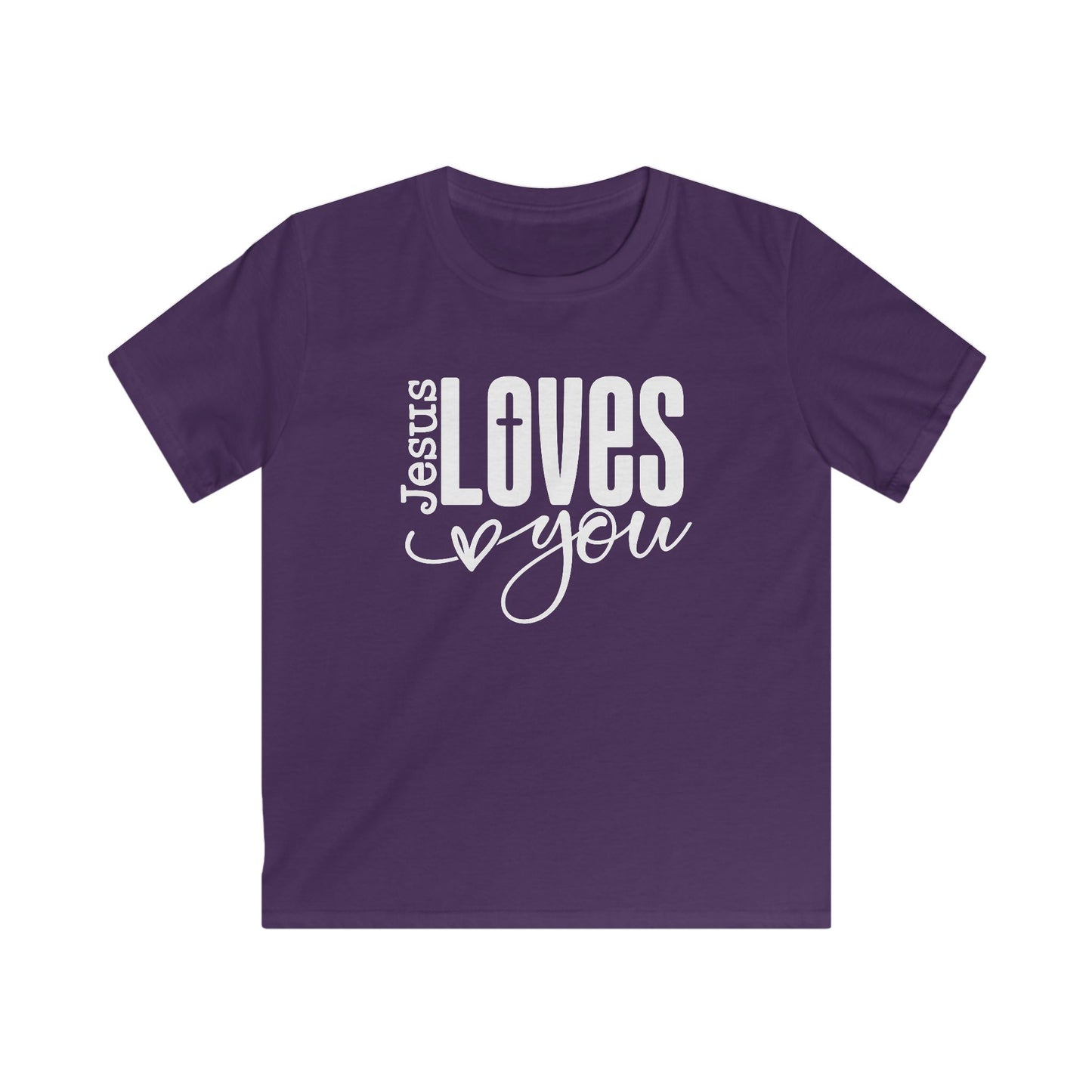 JESUS LOVES YOU - YOUTH PREMIUM T-SHIRT