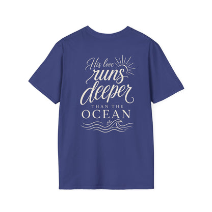 HIS LOVE RUNS DEEPER - PREMIUM T-SHIRT