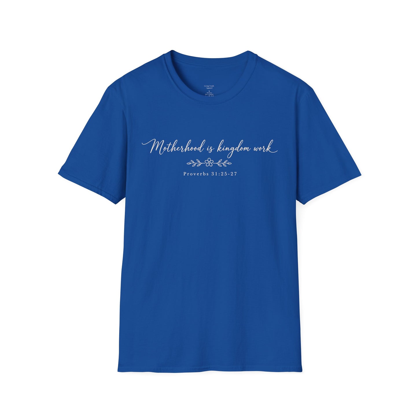 MOTHERHOOD IS KINGDOM WORK - PREMIUM T-SHIRT