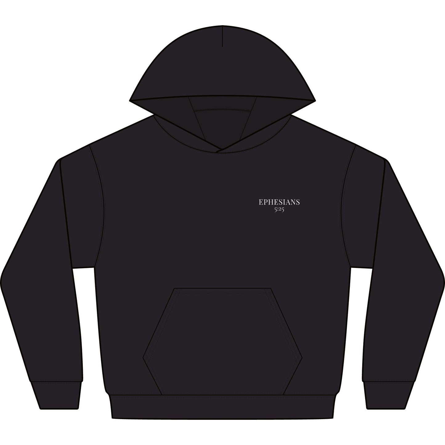 HE IS MY EPHESIANS - PREMIUM HEAVY-WEIGHT HOODIE