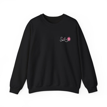 SMILE THIS IS THE DAY THE LORD HAS MADE - MEDIUM-HEAVY WEIGHT SWEATSHIRT