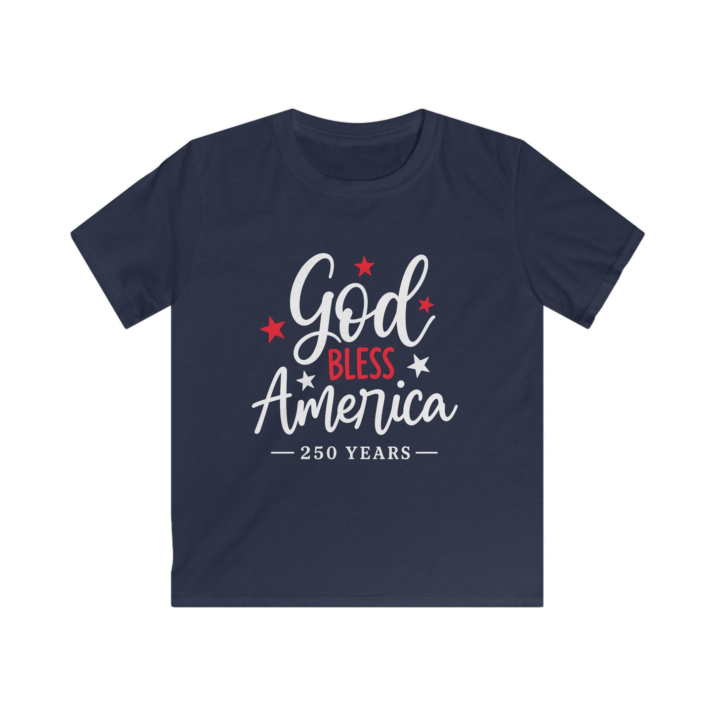 GOD BLESS AMERICA 250 - YOUTH PREMIUM T-SHIRT