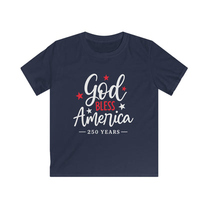 GOD BLESS AMERICA 250 - YOUTH PREMIUM T-SHIRT