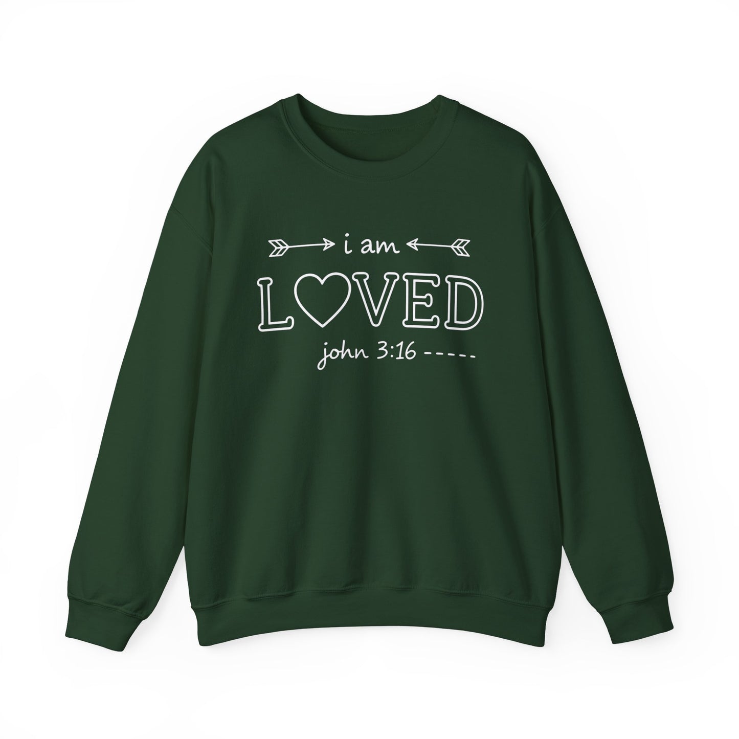 I AM LOVED  - MEDIUM-HEAVY WEIGHT SWEATSHIRT