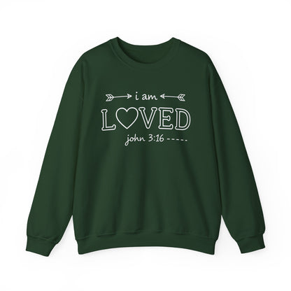 I AM LOVED  - MEDIUM-HEAVY WEIGHT SWEATSHIRT