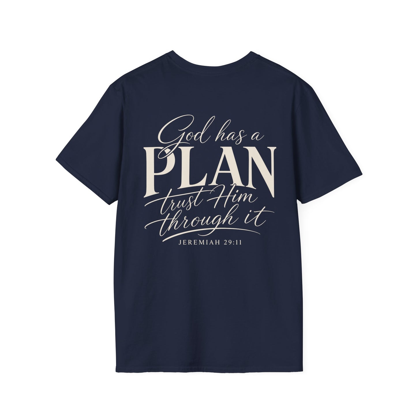 GOD HAS A PLAN - PREMIUM T-SHIRT