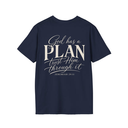 GOD HAS A PLAN - PREMIUM T-SHIRT