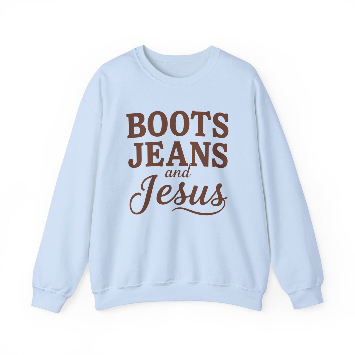 BOOTS JEANS JESUS - MEDIUM-HEAVY WEIGHT SWEATSHIRT