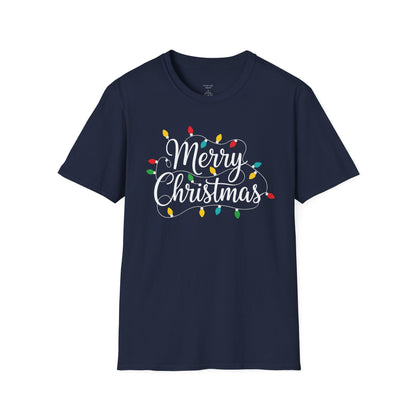 MERRY CHRISTMAS LIGHTS - PREMIUM T-SHIRT