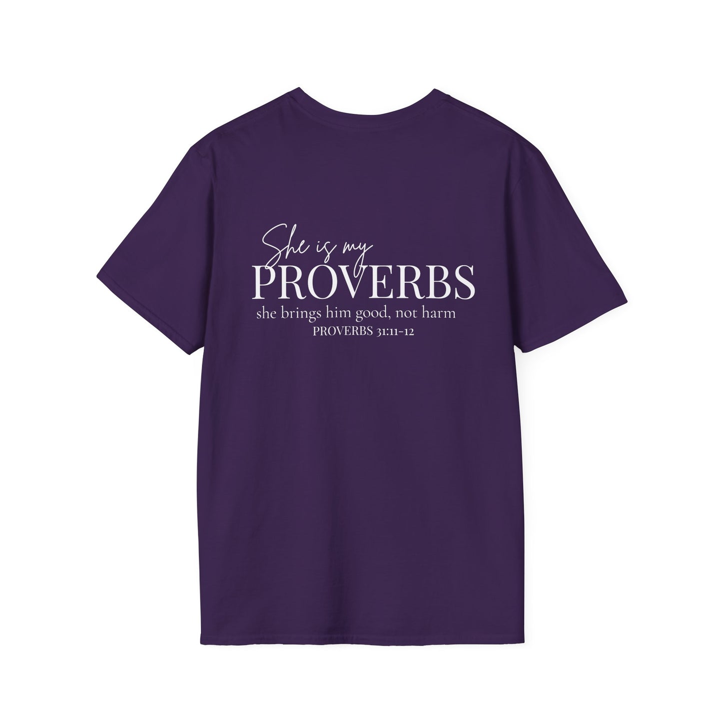 SHE IS MY PROVERBS - PREMIUM T-SHIRT