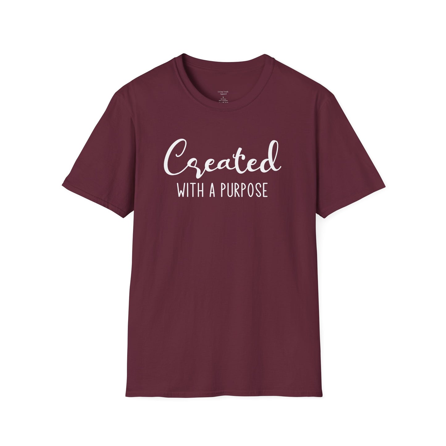 CREATED WITH PURPOSE - PREMIUM T-SHIRT