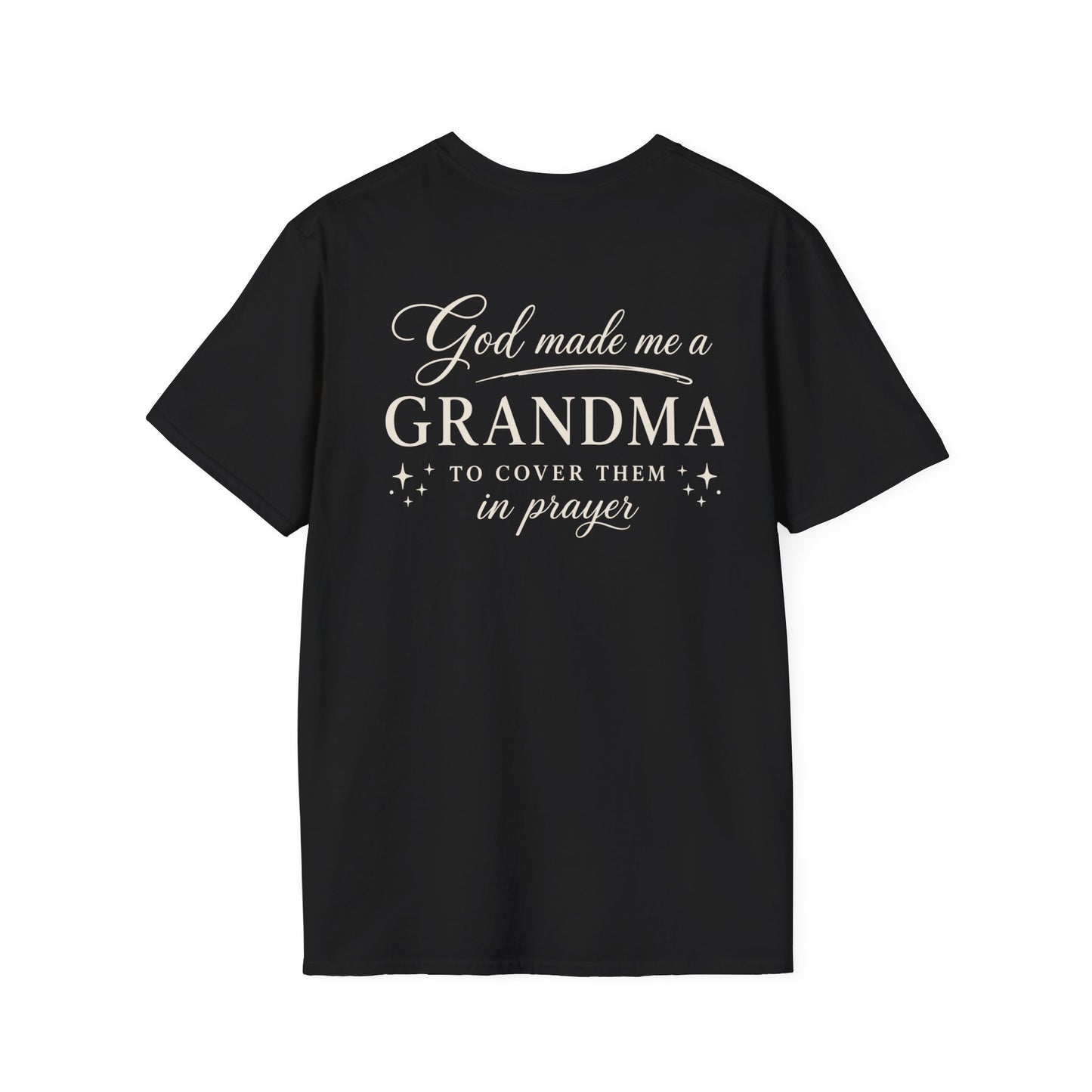 GOD MADE ME A GRANDMA - PREMIUM T-SHIRT