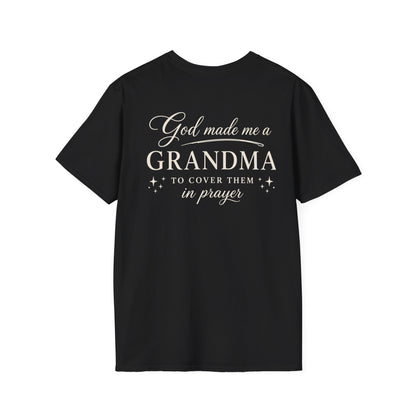 GOD MADE ME A GRANDMA - PREMIUM T-SHIRT