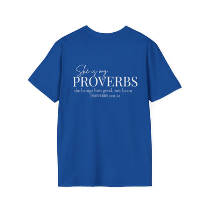 SHE IS MY PROVERBS - PREMIUM T-SHIRT