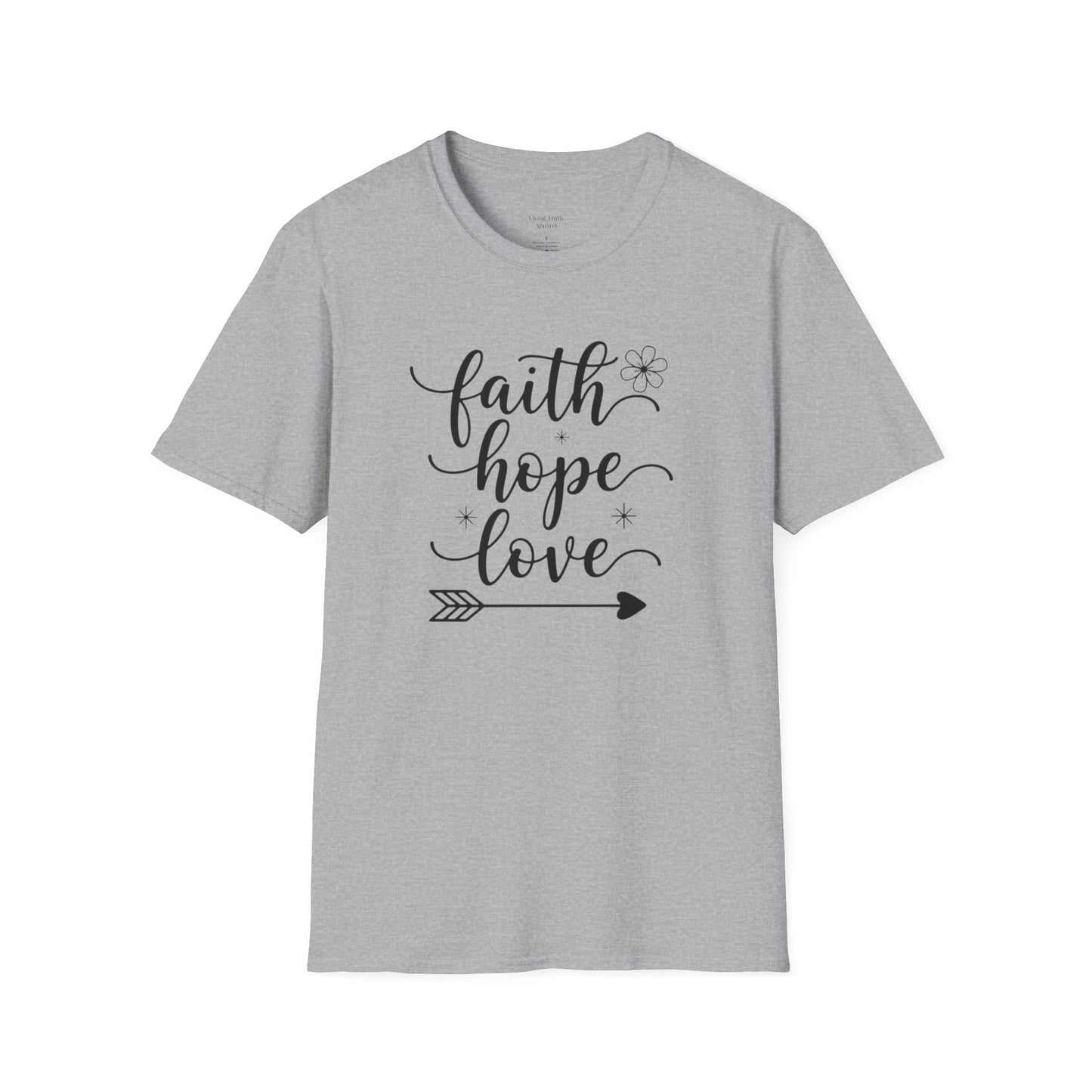FAITH HOPE LOVE - PREMIUM T-SHIRT