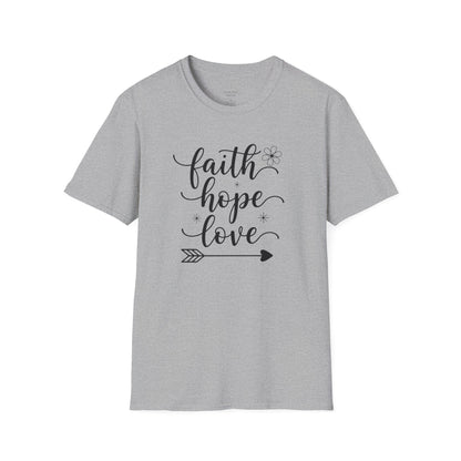 FAITH HOPE LOVE - PREMIUM T-SHIRT