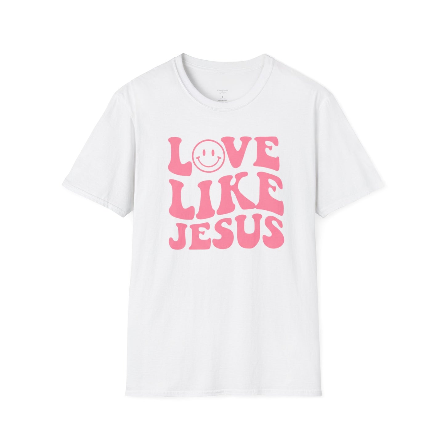 LOVE LIKE JESUS SMILEY - PREMIUM T-SHIRT