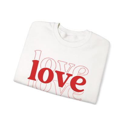 LOVE LOVE LOVE LIKE JESUS - MEDIUM-HEAVY WEIGHT SWEATSHIRT