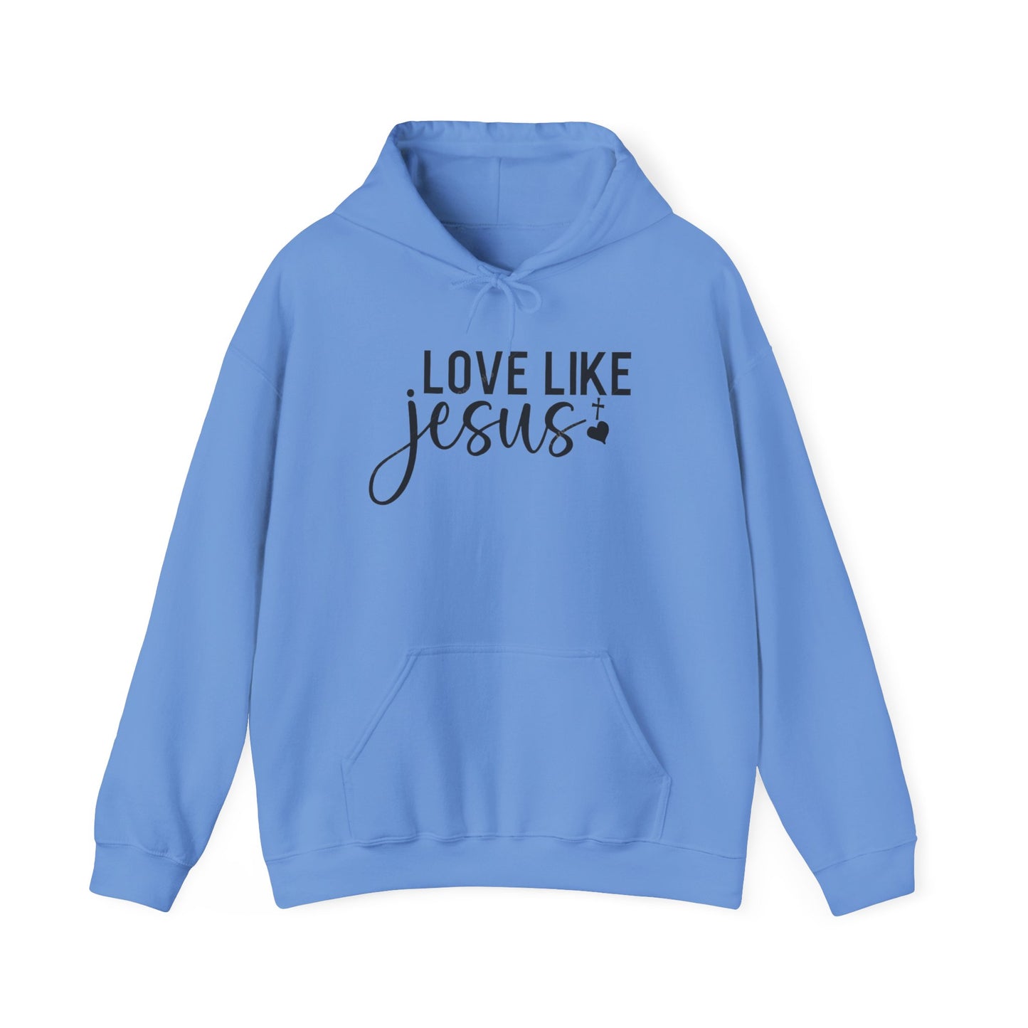 LOVE LIKE JESUS - MEDIUM-HEAVY-WEIGHT HOODIE