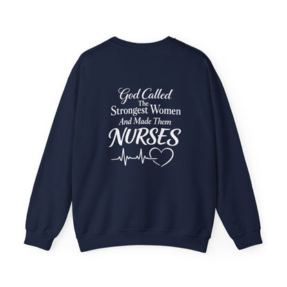GOD CALLED THE STRONGEST  - MEDIUM-HEAVY WEIGHT SWEATSHIRT