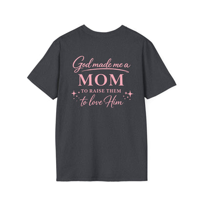 GOD MADE ME A MOM - PREMIUM T-SHIRT