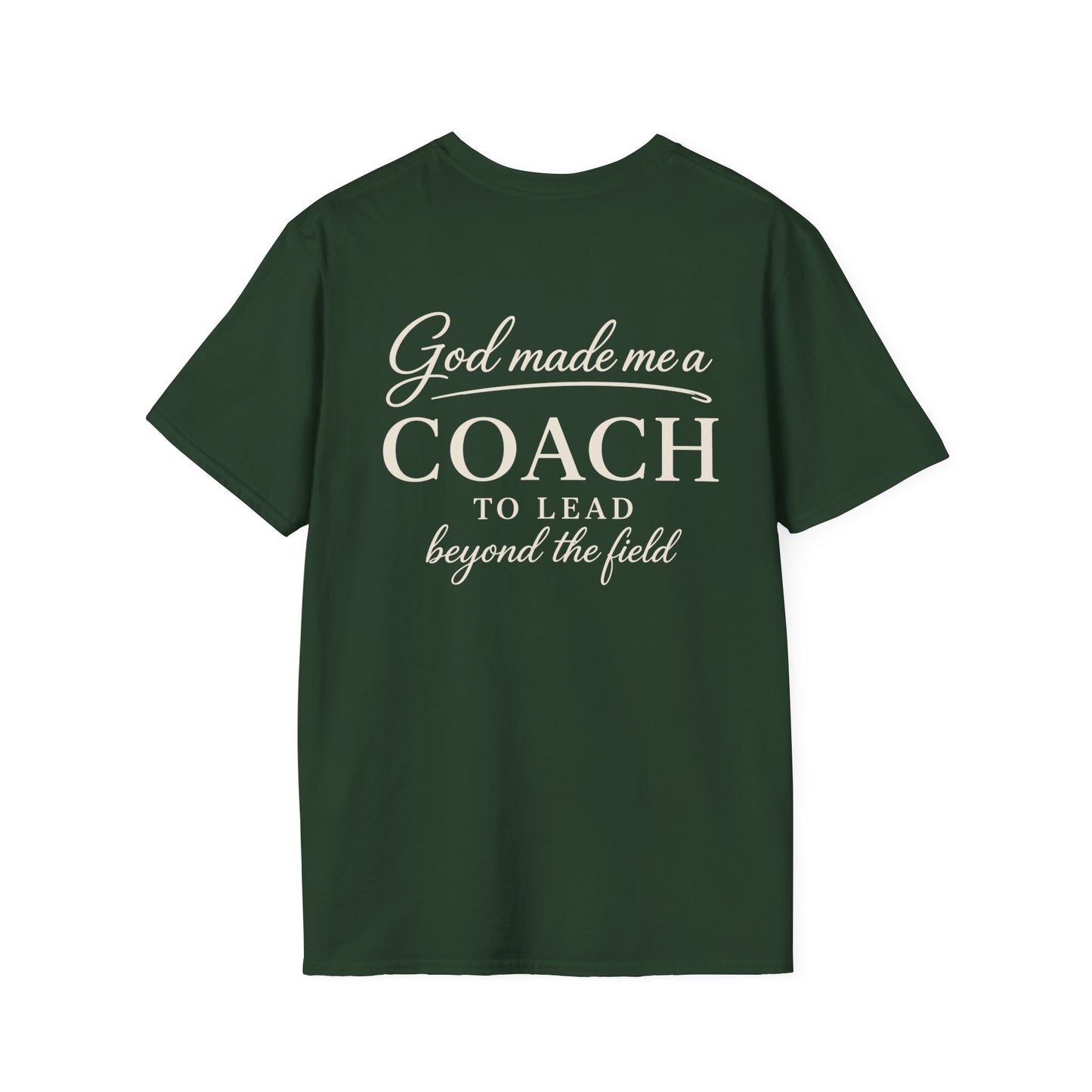 GOD MADE ME A COACH/FIELD - PREMIUM T-SHIRT