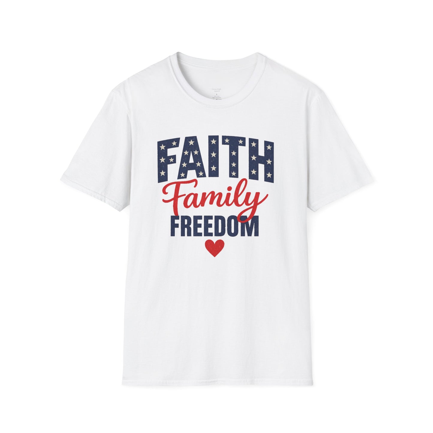 FAITH FAMILY FREEDOM - PREMIUM T-SHIRT