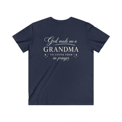 GOD MADE ME A GRANDMA - PREMIUM T-SHIRT