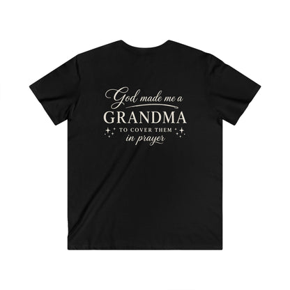 GOD MADE ME A GRANDMA - PREMIUM T-SHIRT