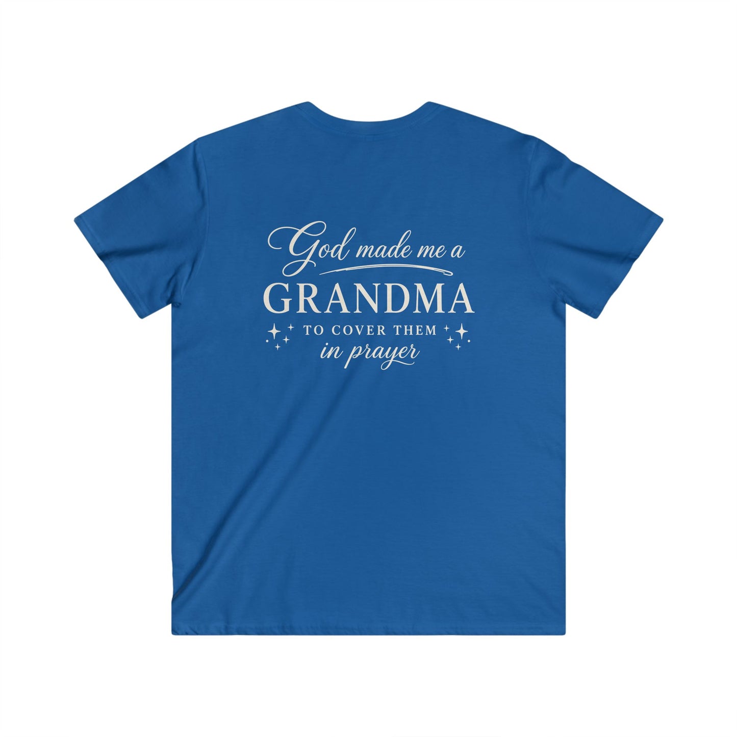 GOD MADE ME A GRANDMA - PREMIUM T-SHIRT