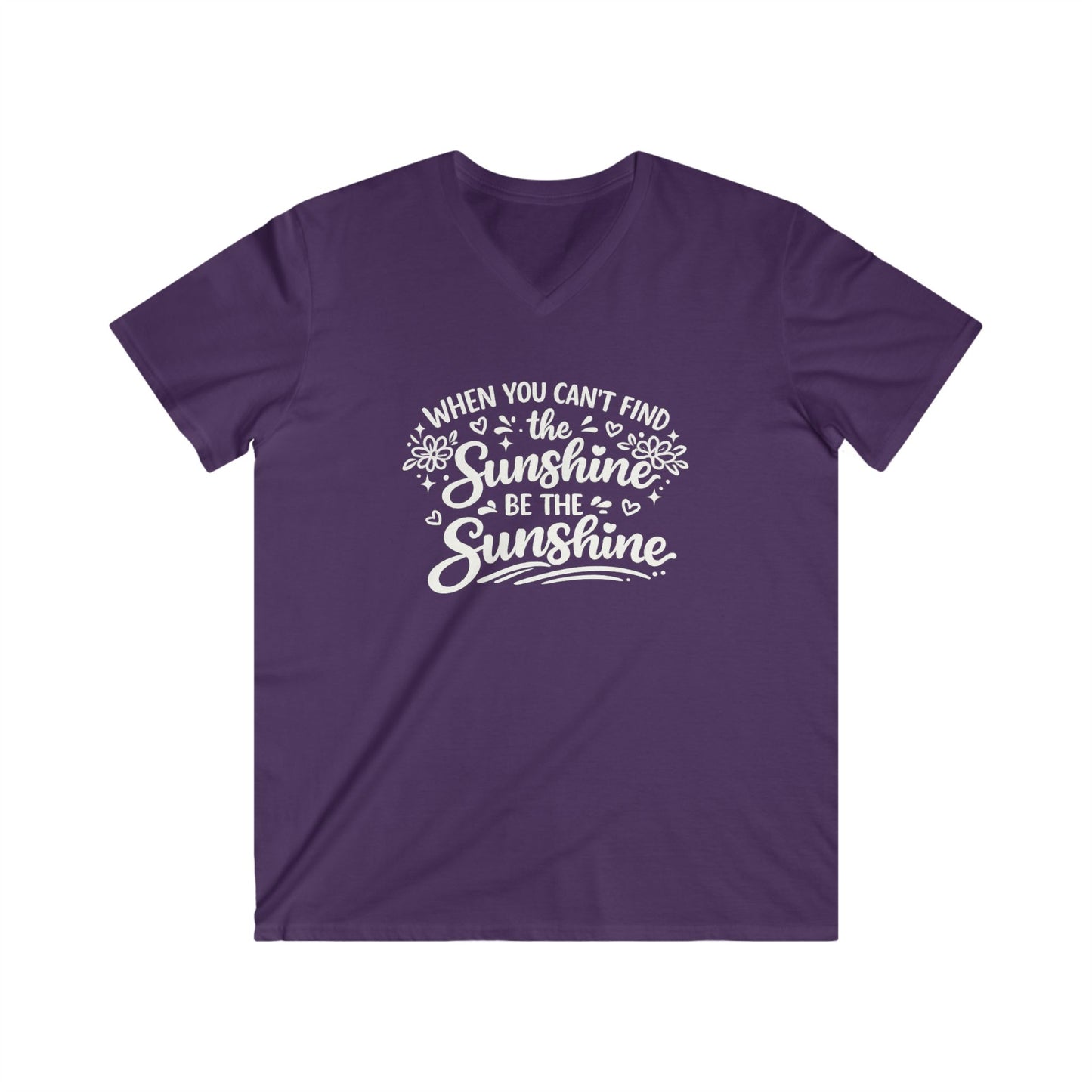 BE THE SUNSHINE - V-NECK PREMIUM T-SHIRT