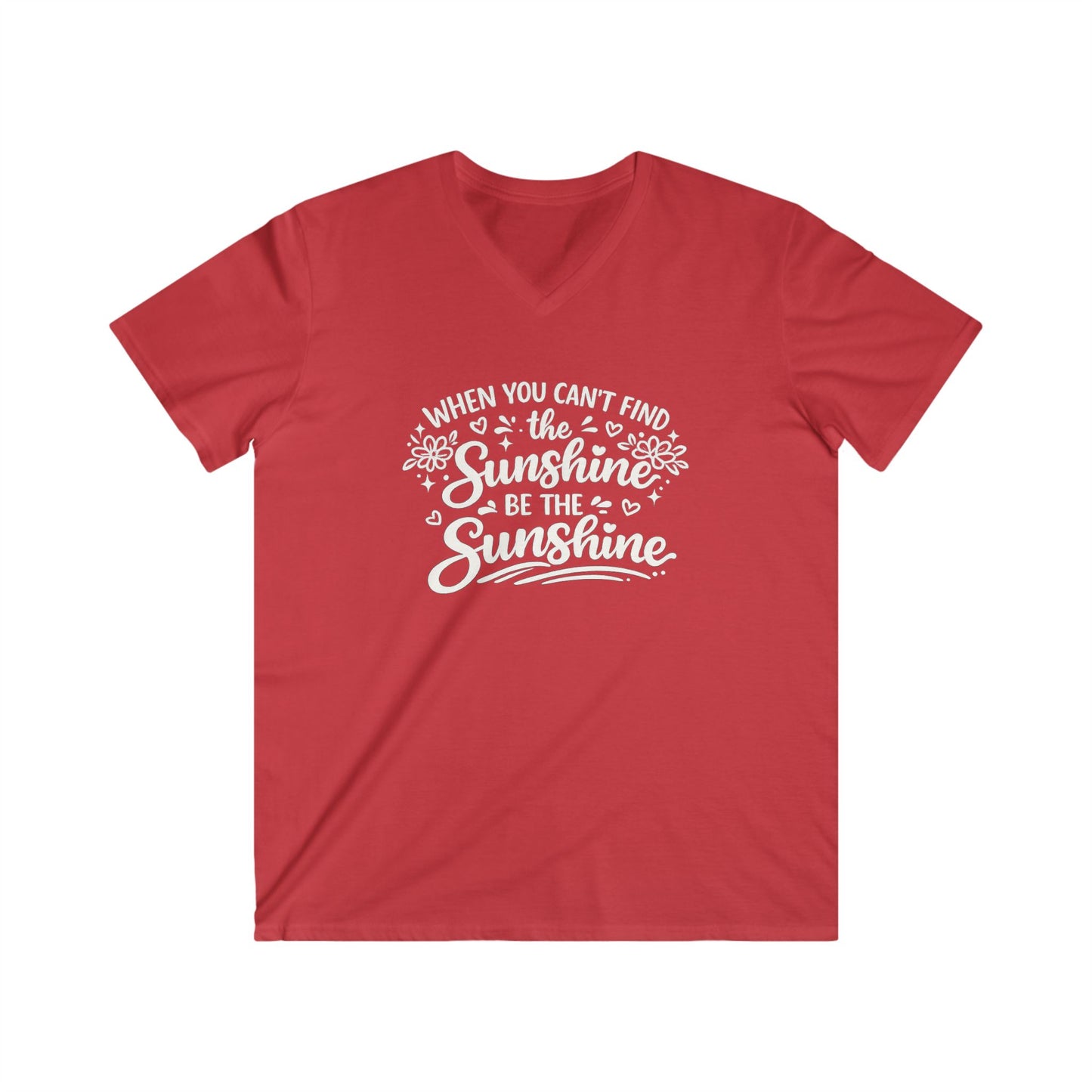 BE THE SUNSHINE - V-NECK PREMIUM T-SHIRT